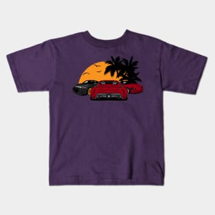 tuning cars Kids T-Shirt